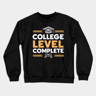 Funny Video Gamer College Graduation 2024 Gamer Grad Crewneck Sweatshirt